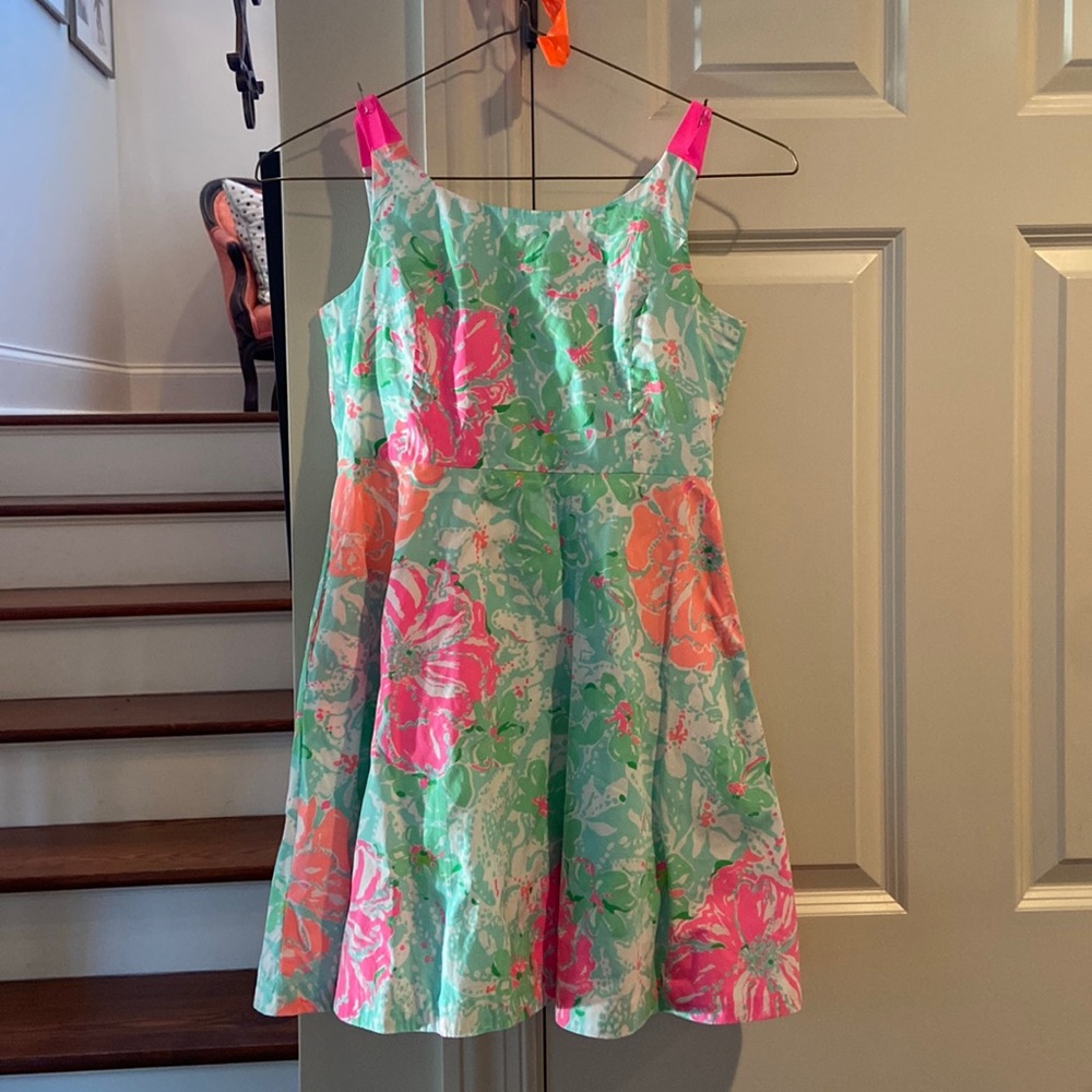 Excellent condition, Lilly Pulitzer dress, size 14 girls